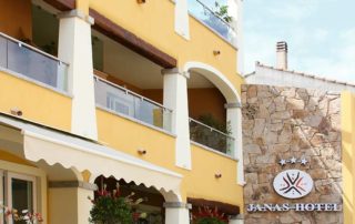 Hotel Janas Villasimius vista laterale